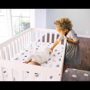 Little Unicorn Crib Sheet + Mattress Cover